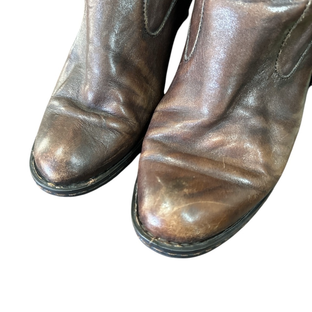 Born Brown Leather Knee-High Boots - Picture 7 of 7